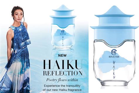 haiku reflection perfume.